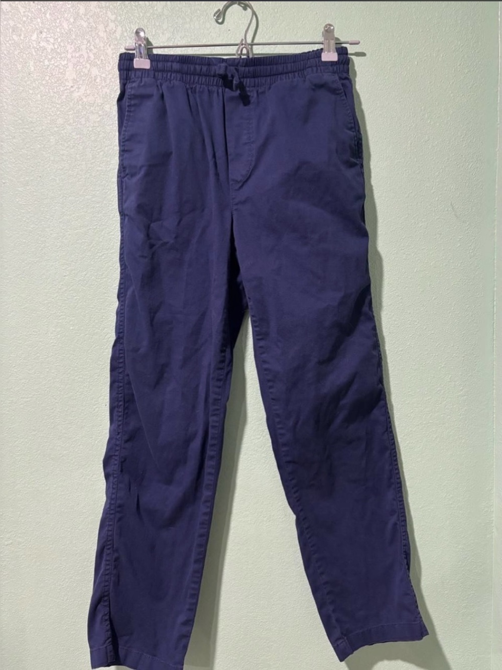 Vineyard Vines Navy Elastic-Waist Casual Pants